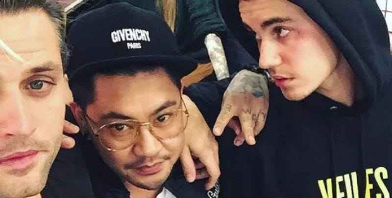 justin bieber goes for a cross eye look 2016 gossip