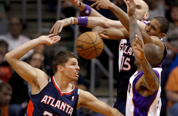 kyle korver hawks vs spurs nba 2015