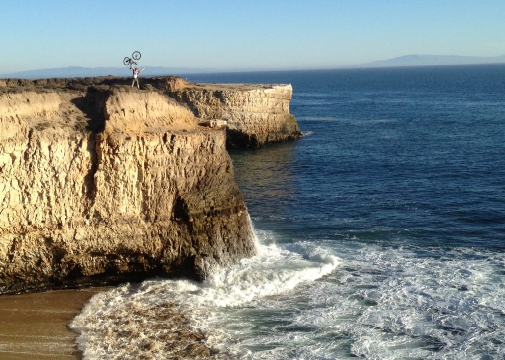 Hamming it up somewhere along the Ohlone Bluff trail (C photo credit)