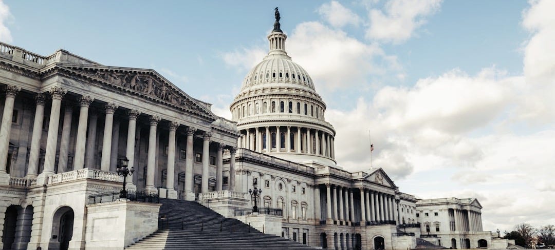 the capitol building in washington d c is shown