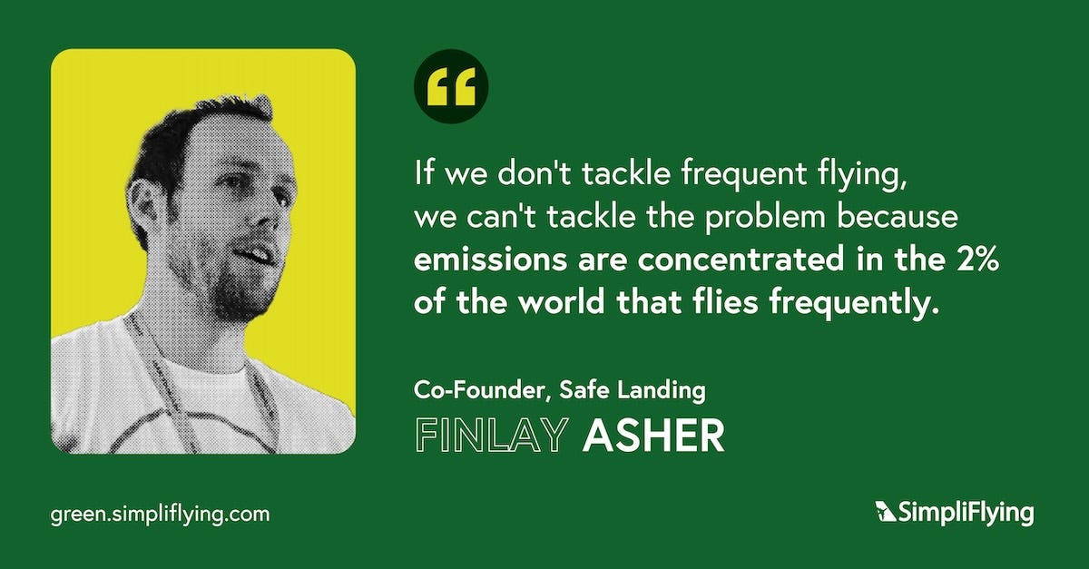 Finlay Asher, co-founder of Safe Landing | SimpliFlying
