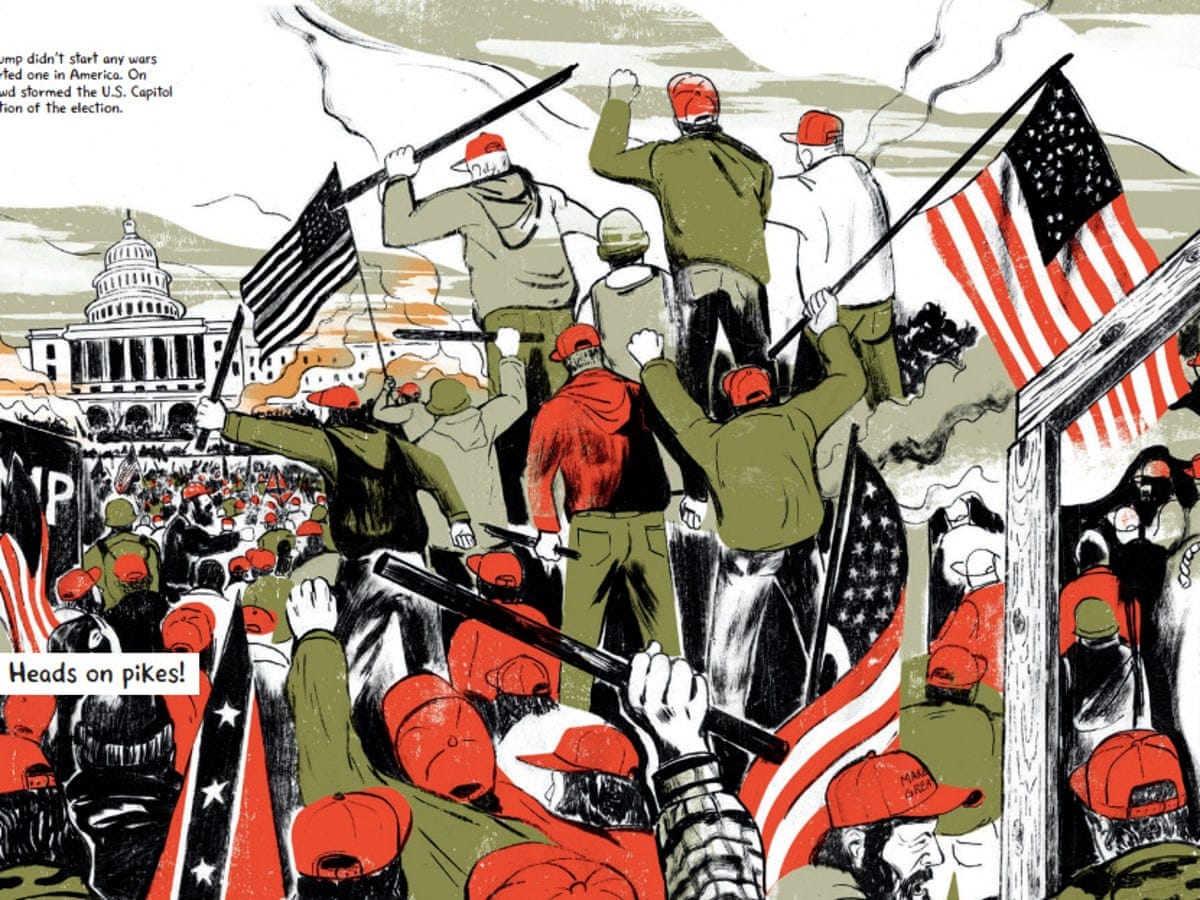 I don't think most Americans realize what a coup is': Edel Rodriguez takes  on Trump | Books | The Guardian