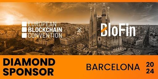 BloFin Exchange Announces Role as Diamond Sponsor for European Blockchain Convention 2024