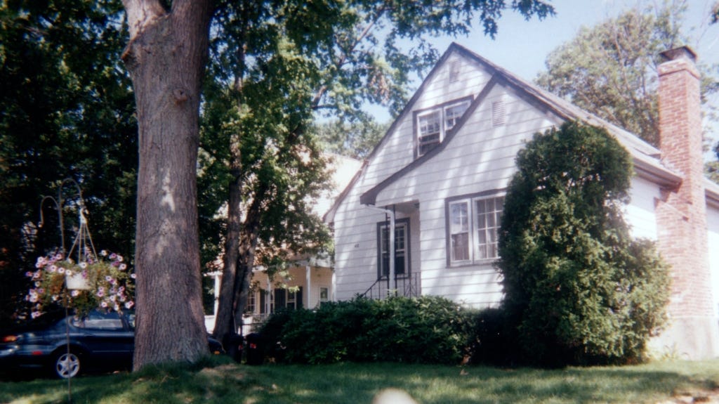 Our second home, in Dedham, Massachusetts