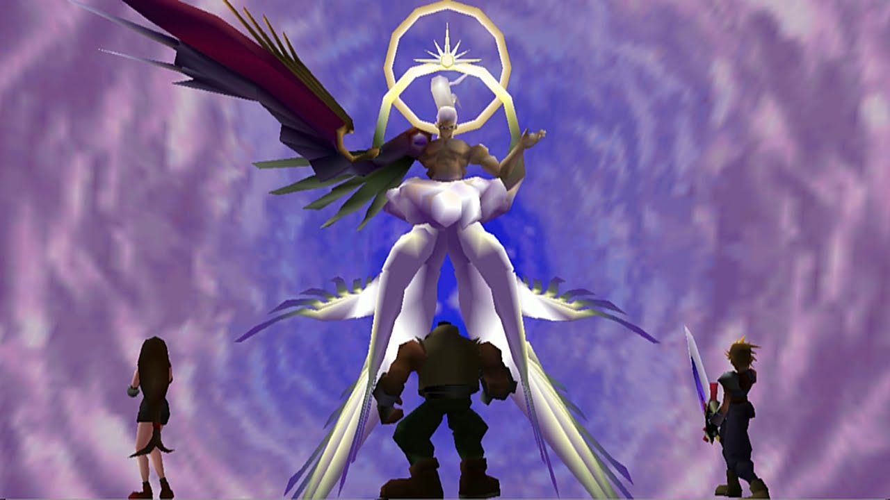 Final Fantasy VII (PC): Boss Battle - Safer Sephiroth (1080p HD) - YouTube
