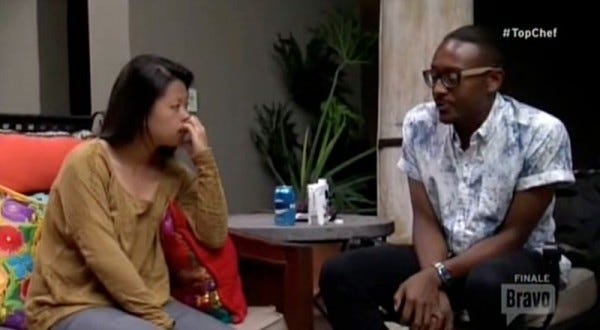 mei freaking out with gregory on top chef boston 2015 images