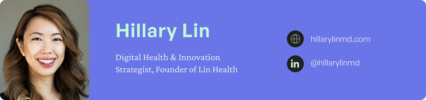 Hillary Lin banner and photo