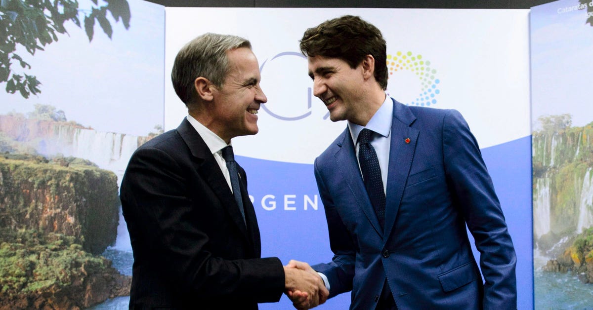 Carney—Trudeau’s economic adviser—blames Trudeau for ‘weak’ economy - Rebel News