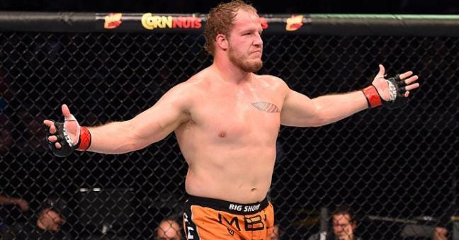 jared rosholt released from ufc