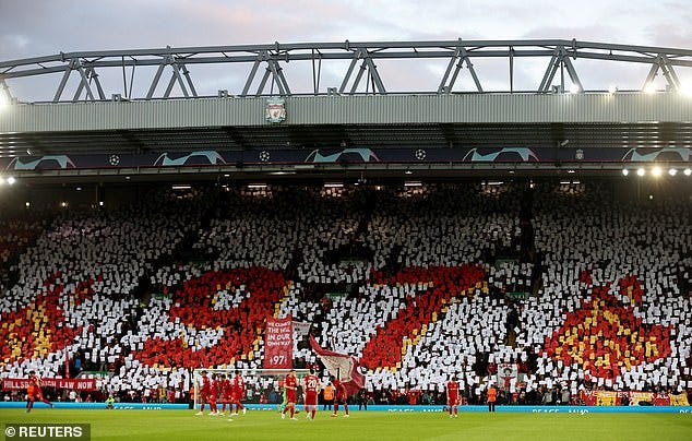 Liverpool make Hillsborough tribute ahead of 33rd anniversary of ...