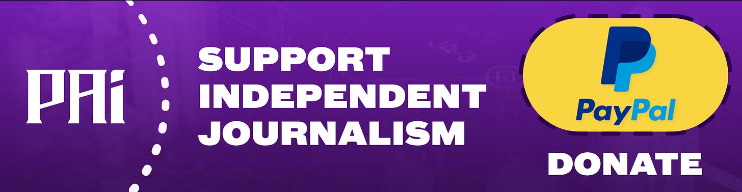 PAI - Support Independent Journalism - Donate! via Paypal