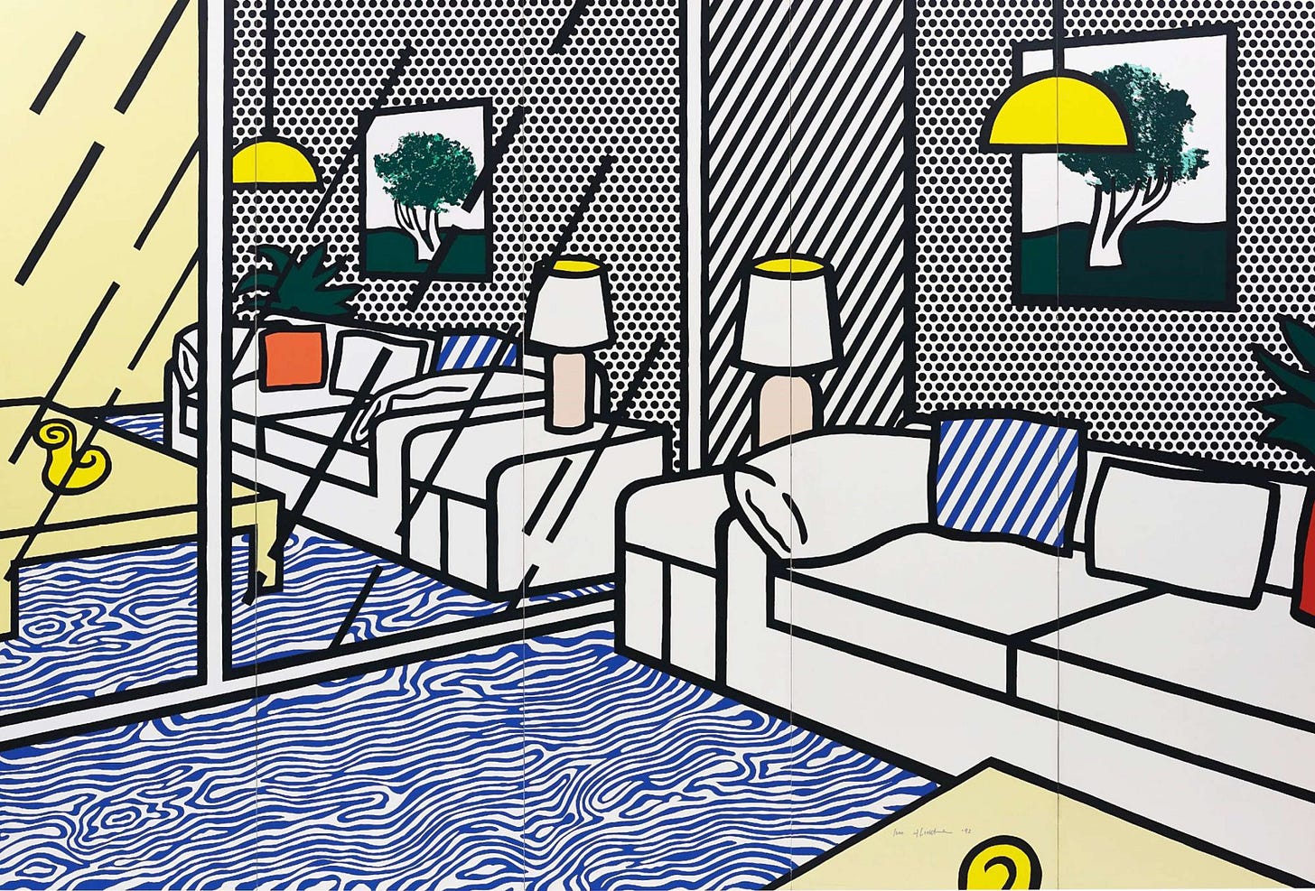 10 Facts About Roy Lichtenstein's Interior | MyArtBroker | Article