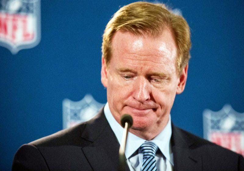 nfl roger goodell fired fake news alert