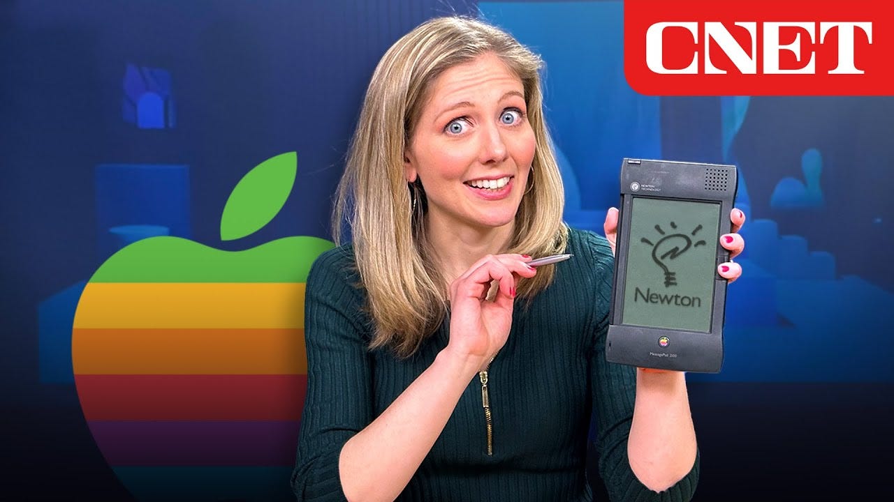 The Newton was the iPad's embarrassing uncle from 1989.