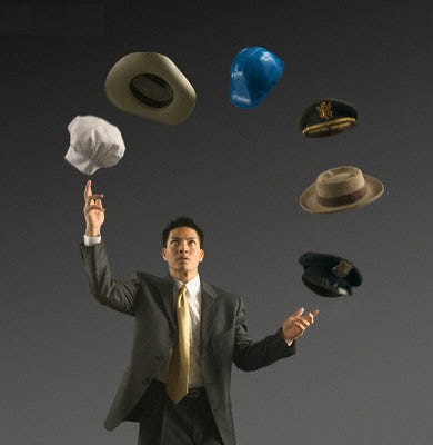 The Danger of Wearing Multiple Hats (on Product Development Teams) -  Actuation Consulting