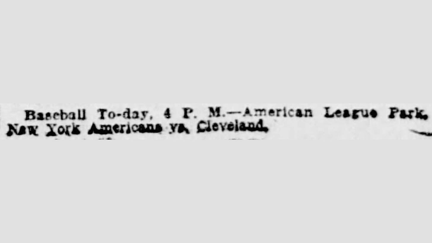 Baseball Replay Journal Results 1908 Skeetersoft NPIII Highlanders Naps Marathon