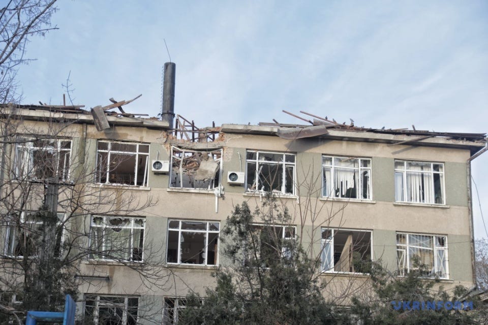 Aftermath of an overnight Russian drone attack in Odesa / Photo: Nina Liashonok