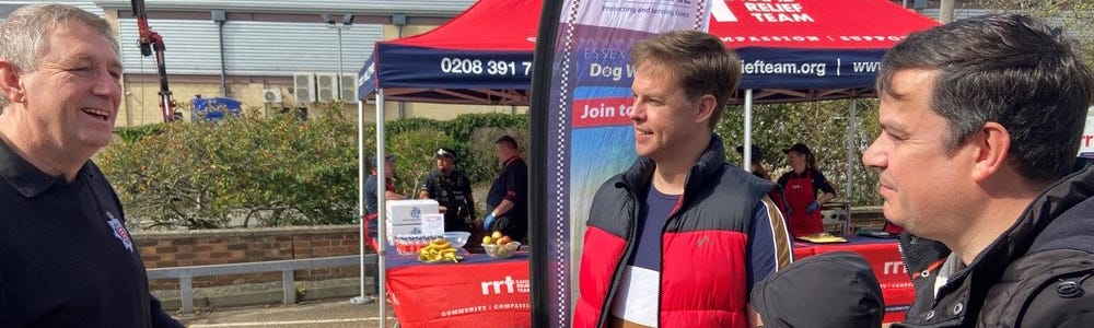 Members of the public find out more about our Essex Watch schemes at a police station open day