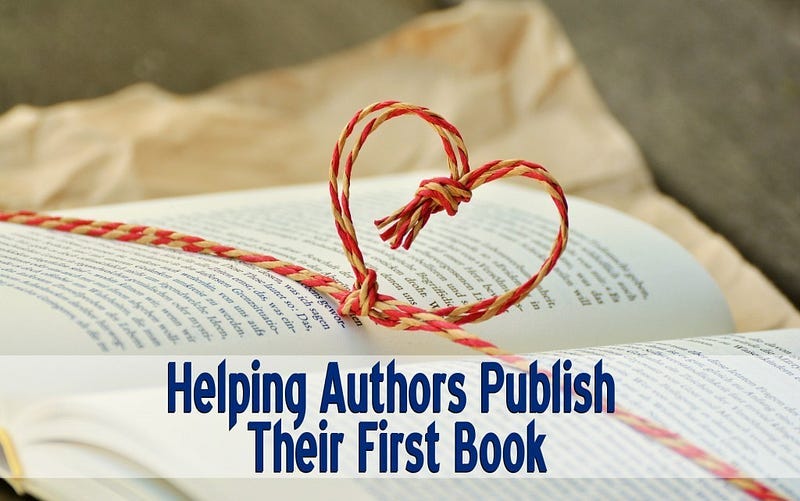 Helping Authors Publish Their First Book