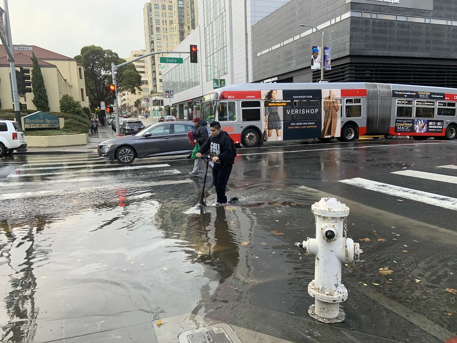 When will it stop raining in the San Francisco Bay Area?