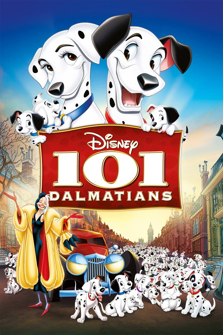 101 Dalmatians (1961) Poster #2 - Trailer Addict