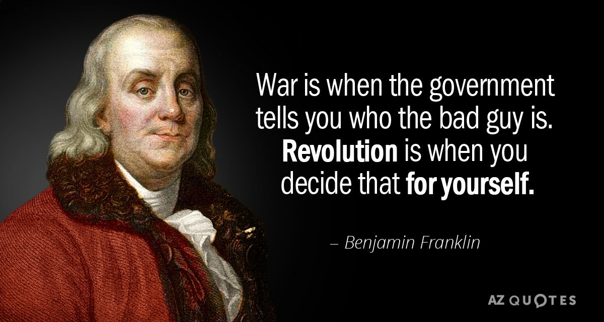 TOP 25 BENJAMIN FRANKLIN QUOTES ON LIBERTY | A-Z Quotes