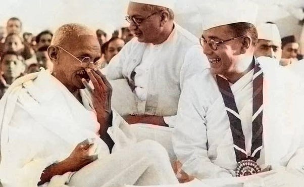 Why did Subhash Chandra Bose call MK Gandhi a father of the nation in 1944?  Why was Subhash Bose so scared of Gandhi in India although Gandhi had  proposed the partition of