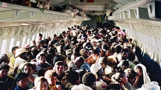 Operation Solomon: Airlifting 14,000 Jews out of Ethiopia - BBC News
