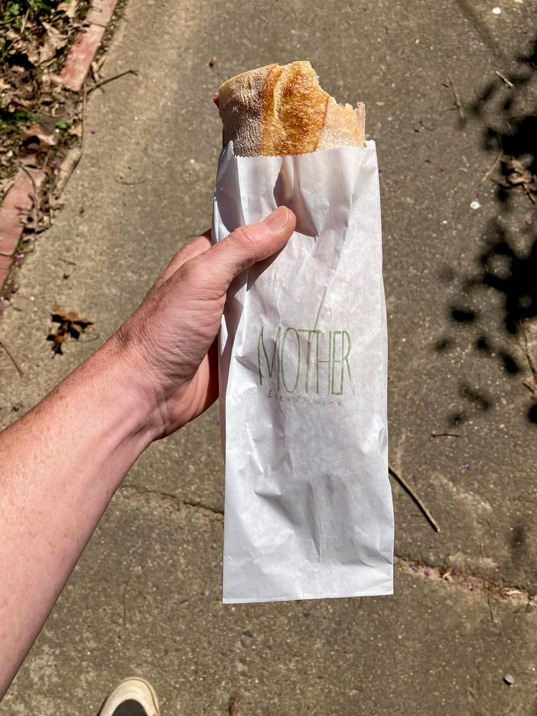 May be an image of baguette