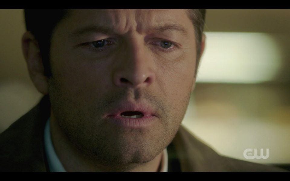 Castiel learns police are hunting down Jack for killing doctor