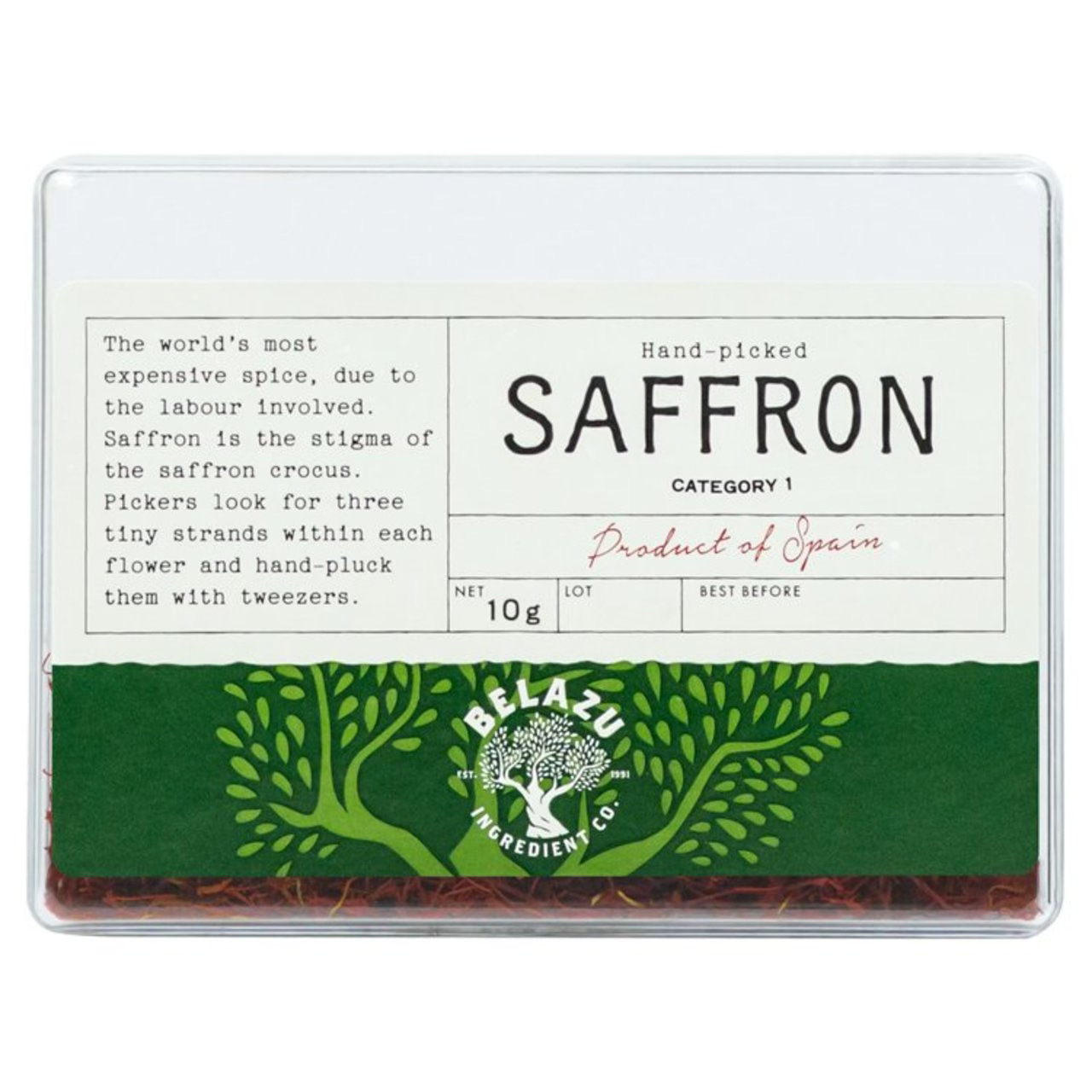 A package of saffron spice

Description automatically generated