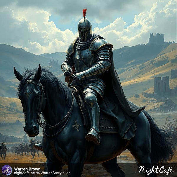knight on a horse