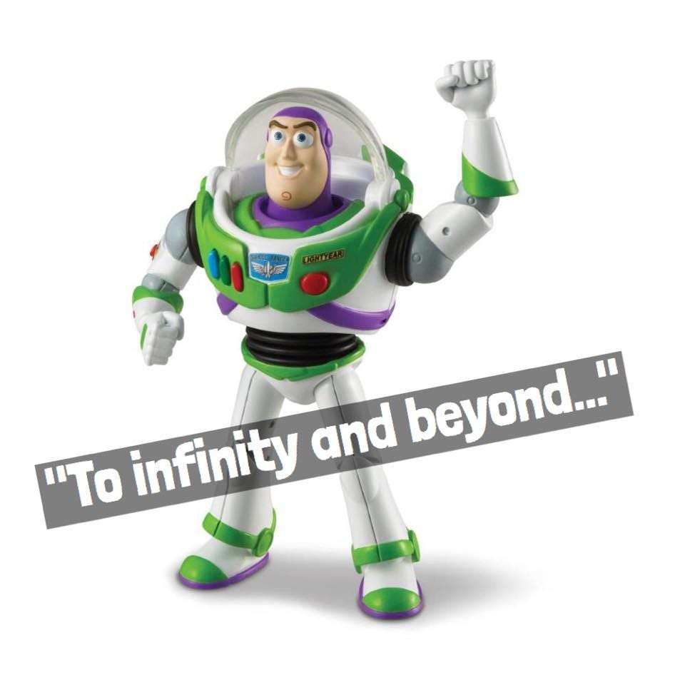 To infinity and beyond!' Buzz Lightyear tops list of greatest movie quotes  of all time - LoveBelfast