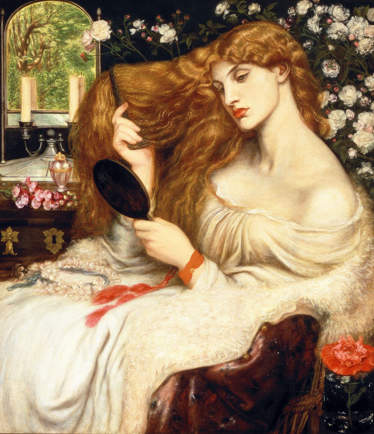 Rossetti, Lady Lilith, 1866.