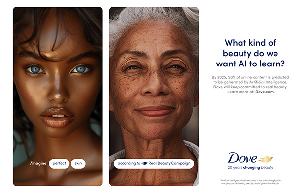 Ad of the Day | Dove Marks 20 Years of Real Beauty With a Renewed  Commitment to "Real" and Pledge to Never Use AI - adsofbrands.net