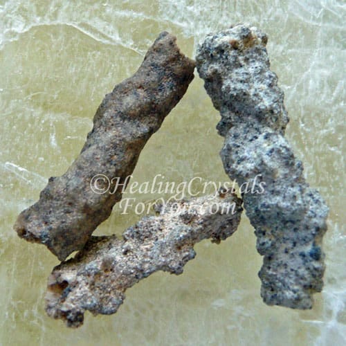 Fulgurite stone