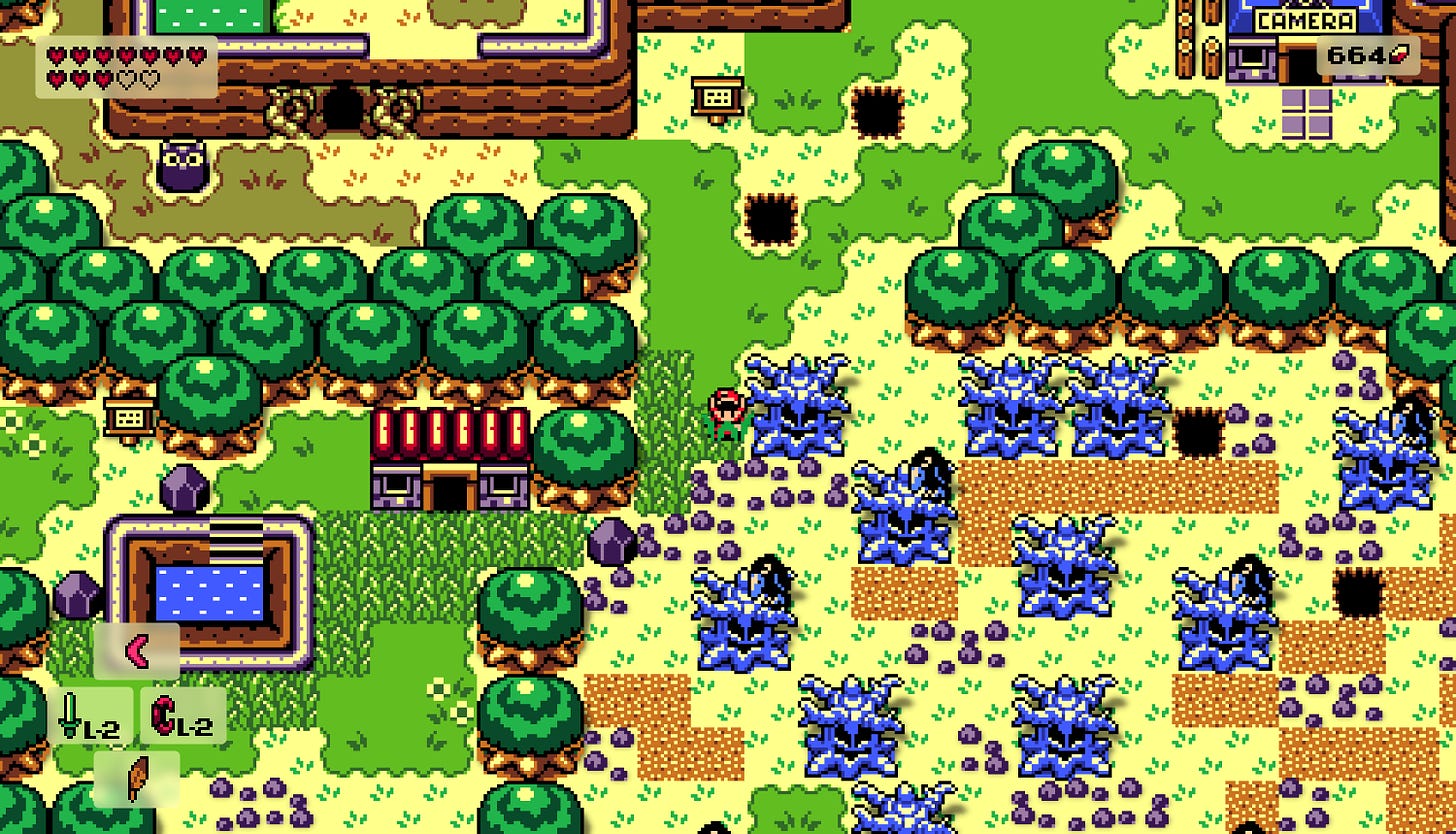 Screenshot of Link's Awakening DXHD