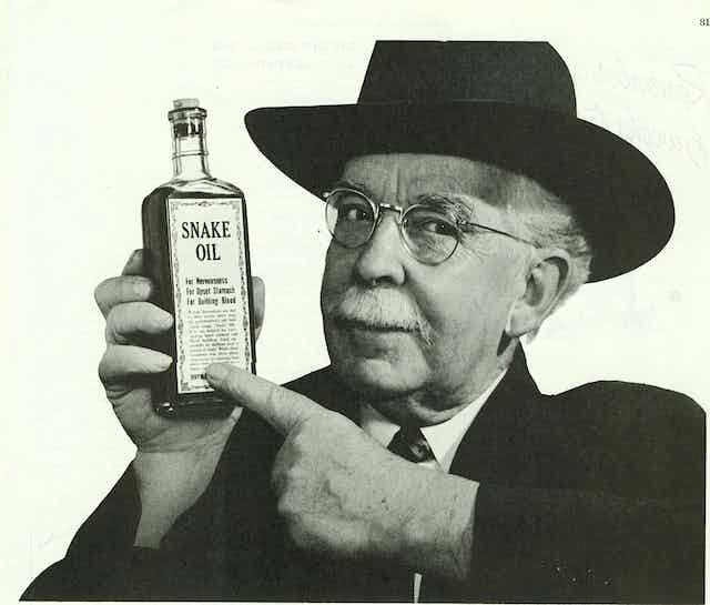 How snake oil got a bad name How snake oil got a bad name