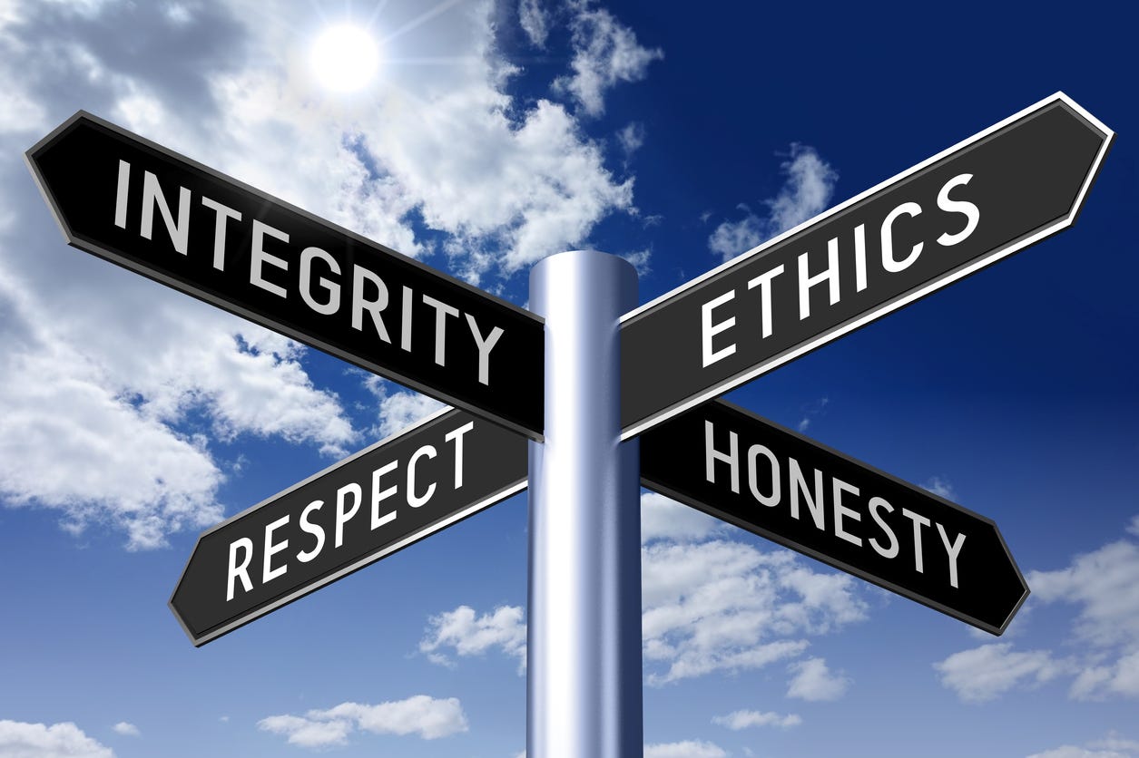 Why integrity is key to high performance and lasting success