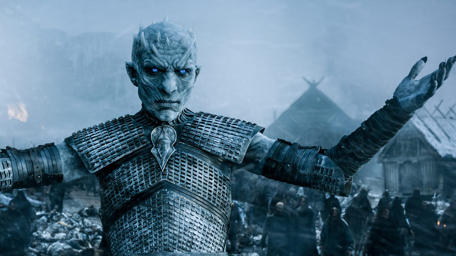 Here's What the Night King Looks Like in Real Life | Glamour