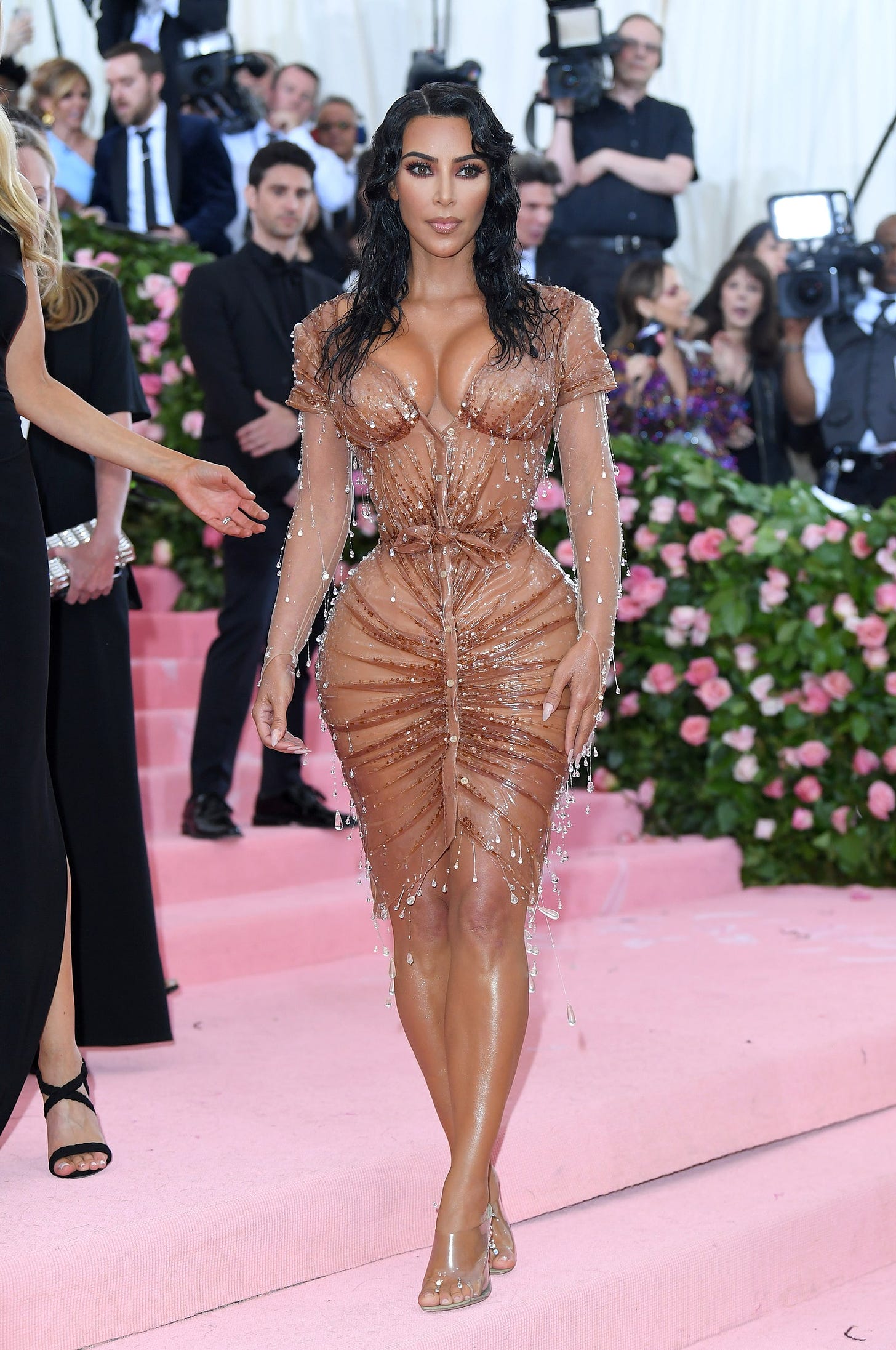 Kim Kardashian West's Post-Met Dress Is Her Most Extreme Latex Look Yet |  Vogue