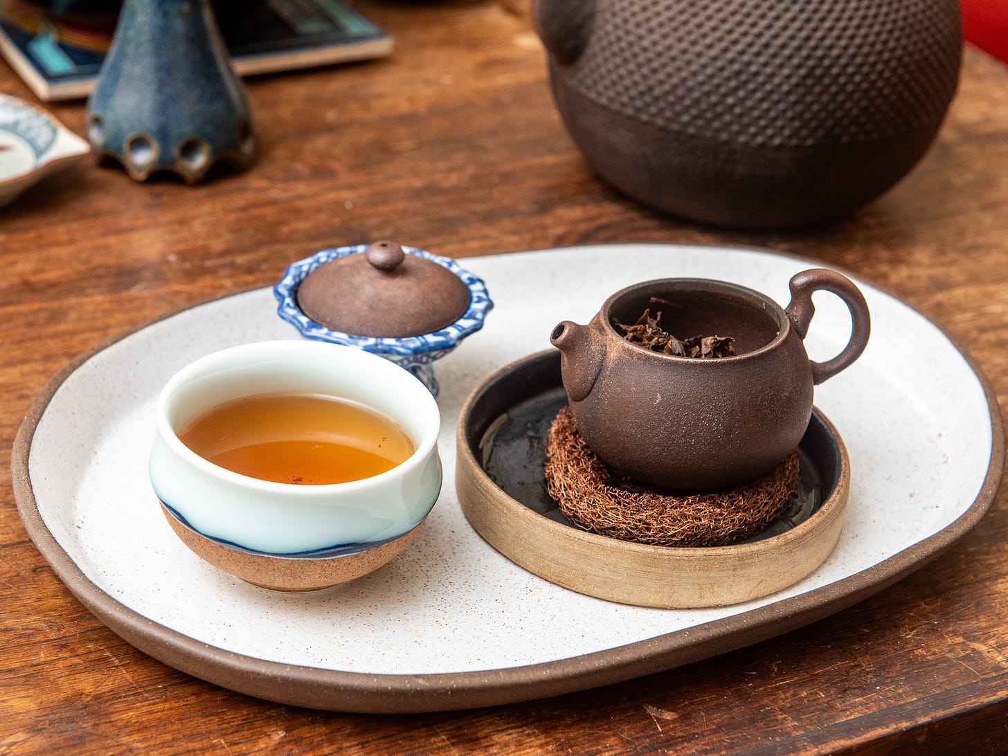 ID: Brewed puer tea