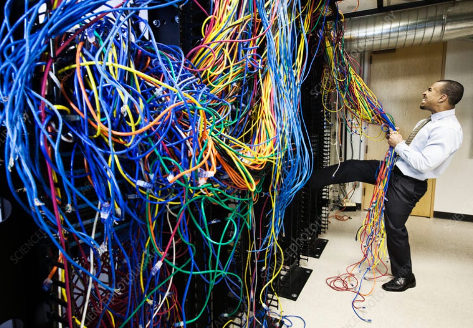 How do I manage my data center cables?