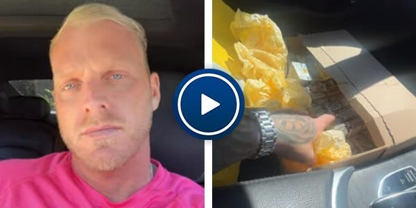 Paul West - video proclaiming himself a sugar daddy in a car with large box of cash