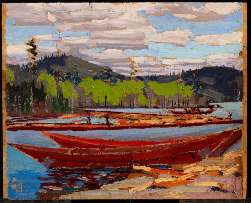 Bateaux, Summer 1916 (1916.73) | Catalogue entry | Tom ...