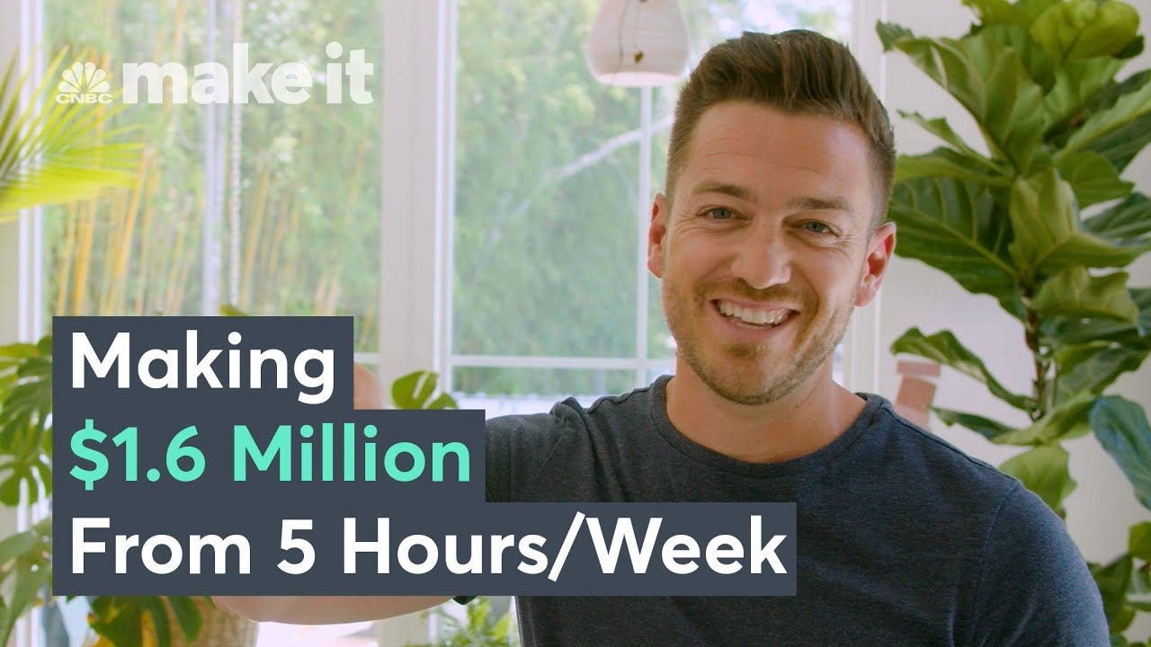 How I Work 5 Hours A Week & Make $1.6 Million A Year - YouTube