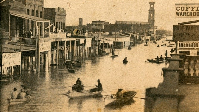 California's 'ARkStorm': Historic floods of 1861-62 featured 8 weeks of  atmospheric rivers | Fox Weather