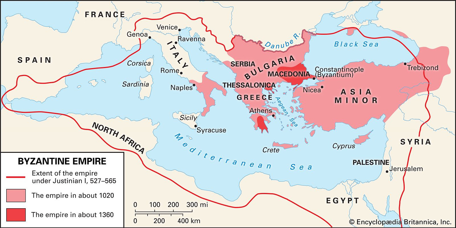 Byzantine Empire | History, Geography, Maps, & Facts | Britannica