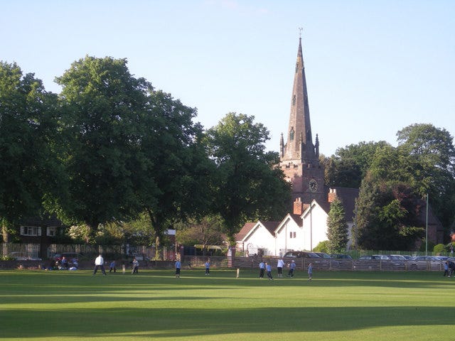 Cricket on the village green © Row17 :: Geograph Britain and Ireland Cricket on the village green © Row17 :: Geograph Britain and Ireland