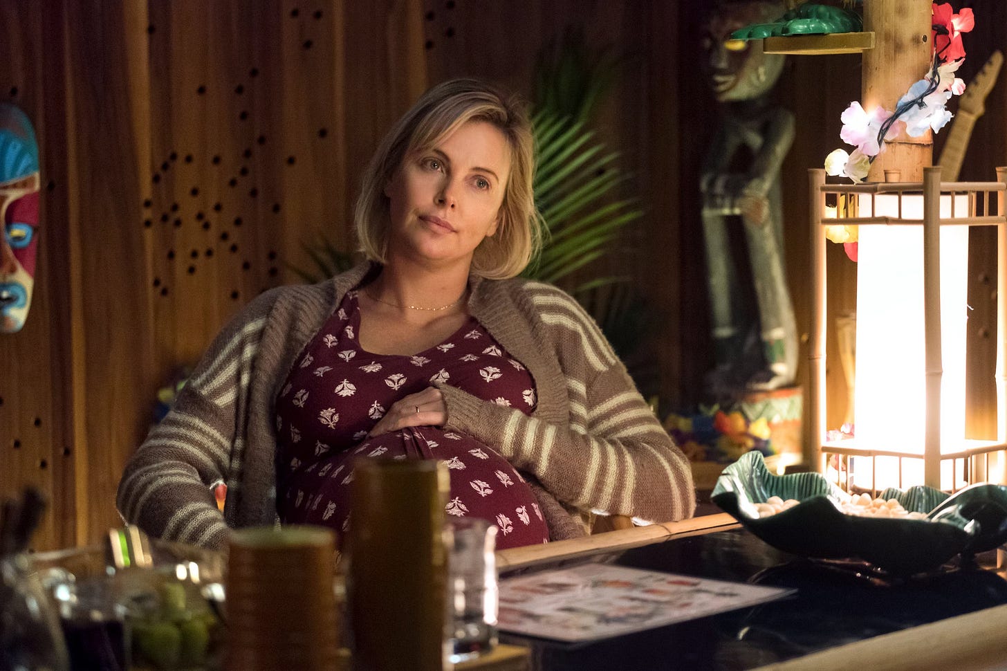 Charlize Theron in Jason Reitman's 2018 film Tully.